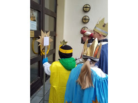 Aussendung der Sternsinger in Naumburg (Foto: Andrea Fischer)